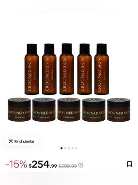 Crowned Skin Men’s Moisturizer Set - Brown